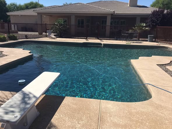 Residential pool photo